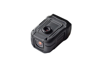 Compact action camera with sleek design and high-resolution lens for outdoor adventures, perfect for capturing every moment in stunning detail