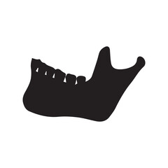 mandible glyph icon © Noni