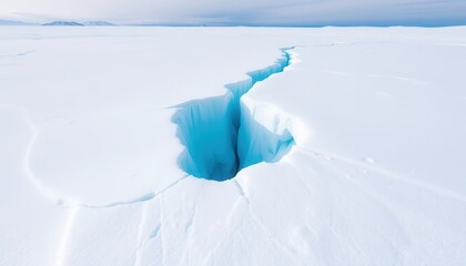 Exploring ice crevasses arctic region landscape photography cold environment aerial view natural wonders