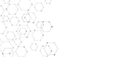 Abstract white background with hexagons . white Hexagonal Background Luxury White Pattern seamless bright white abstract honeycomb background 3D Futuristic abstract geometric mesh cell texture.
