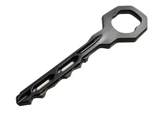 Obraz premium Sleek and Modern Black Tool Key for Household and Industrial Use, Practical Design with Unique Grip for Effortless Control and Versatile Functionality