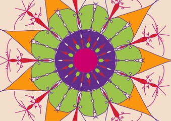 Beautiful and eye-catching fabric patterns and backgrounds
