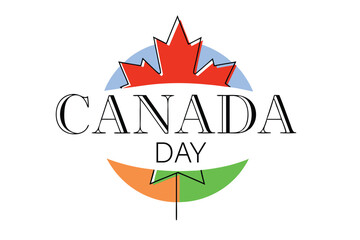 Happy Canada Day, Banner and Affiche flyer icon