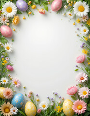 easter greeting card background