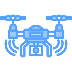 Autonomous Drones Icon