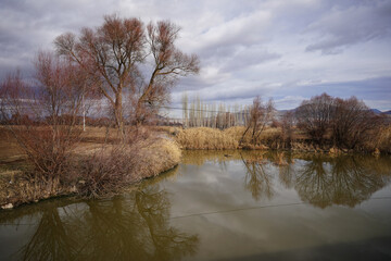 Autumn view in Konya, Turkiye
