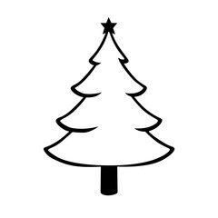 christmas tree vector