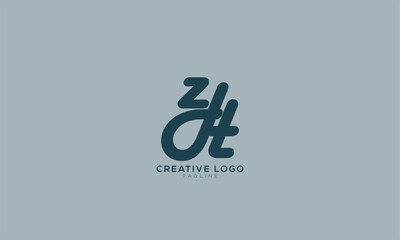 ZDT DTZ TZD Abstract initial monogram letter alphabet logo design