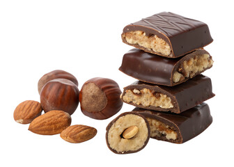 chocolate with hazelnuts