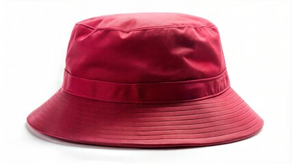 Bucket Hat on White Background