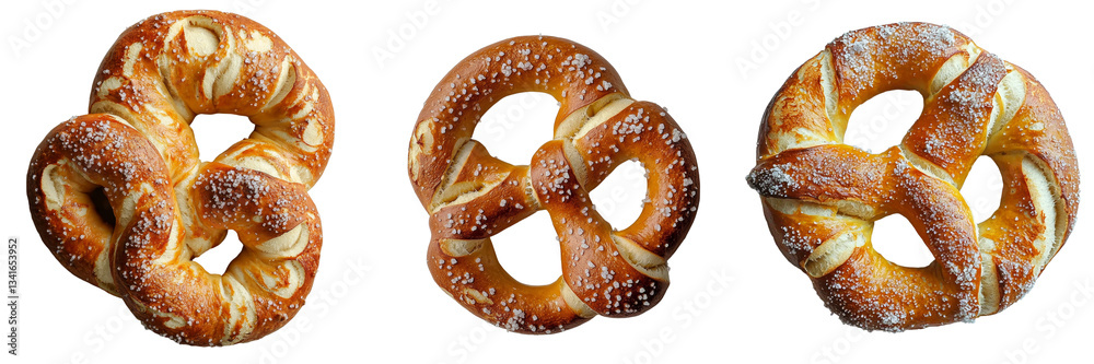 Poster Stock has created an image of a chocolate covered pretzel isolated on a transparent background