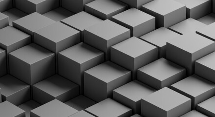 CGI, 3d, illustration, Geometry, Solids, Cubes, Spheres, Rings, Abstract, background, Fintech