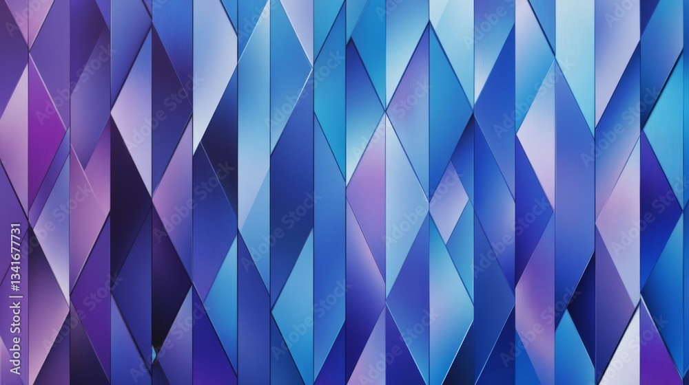 Poster creating modern triangular patterns digital art graphic design virtual space aesthetic viewpoint rep