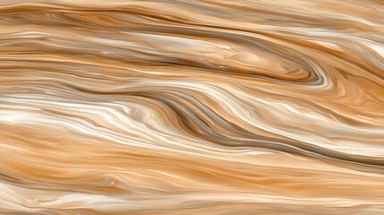 Obraz premium Abstract Beige and Brown Swirling Pattern Texture