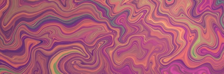 Obraz premium Vibrant, swirling color blends creating psychedelic patterns, abstract, pastel, texture