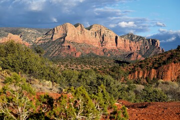 Naklejka premium Sedona Arizona mountains beautiful landscape