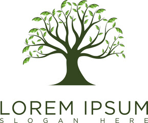 Minimalist red and black combination tree logo, futuristic touch geometric elements, suitable for brands that focus on green technology, or the environment. Available in high quality vector format