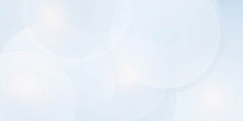 Abstract blue modern background with circle elements. Digital technology concept. vector illustration art
