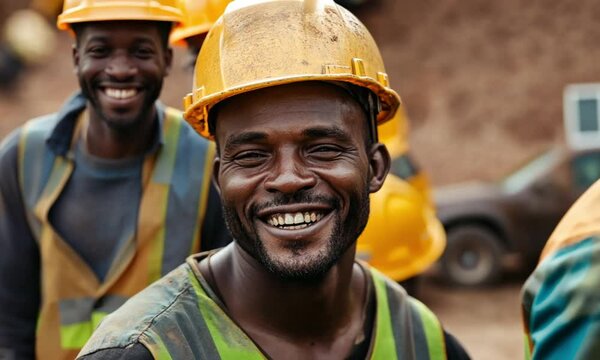 A Smiling Miner's Portrait: Hard work and Happiness in the Mining Industry