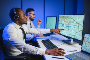 Dispatching support centers for freight transportation. Logistics and navigation of cargo delivery