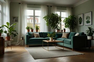 Fototapeta premium modern living room