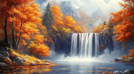 An excellent background for designs related to nature, ecology or relaxation, it creates an atmosphere of tranquility and harmony.