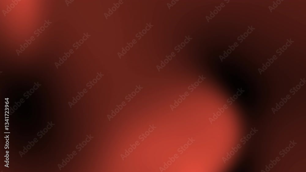Poster an abstract image with smooth gradients of deep red and black, creating a warm, mysterious atmospher