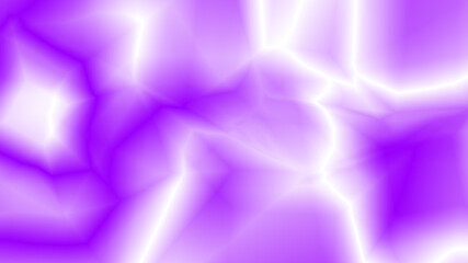 Vibrant purple background features glowing lines weaving through a smooth surface, creating an abstract and energetic visual. The design emits a captivating and modern aesthetic