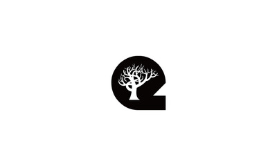 E and tree logo design for environmental company