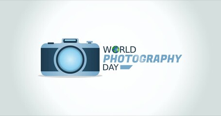 world photography day motion video, ideal for world photography day celebration