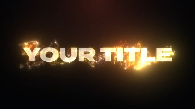 Superhero Electric Power Shocking Title Intro