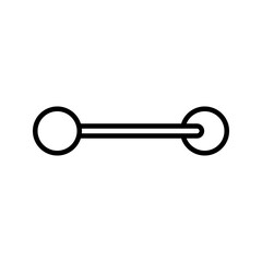 Industrial wire icon simple vector. Electric circuit. Central computer