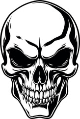 Modern Head Vector Illustration Head Vector Design