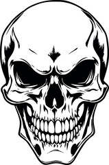 Modern Head Vector Illustration Head Vector Design