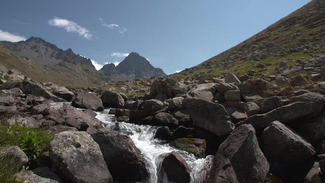 Freshwater resources footage. Captured in Kackar Mountains of The Turkey