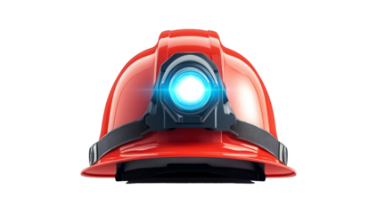 firelighter helmet with flashing light
