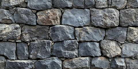 Obraz premium Rough stone wall texture background (4)