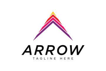 Modern Arrow Vector Logo concept, Simple Arrow logo designs concept.  