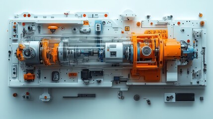Futuristic Machine: A Detailed Look at an Advanced Mechanical System
