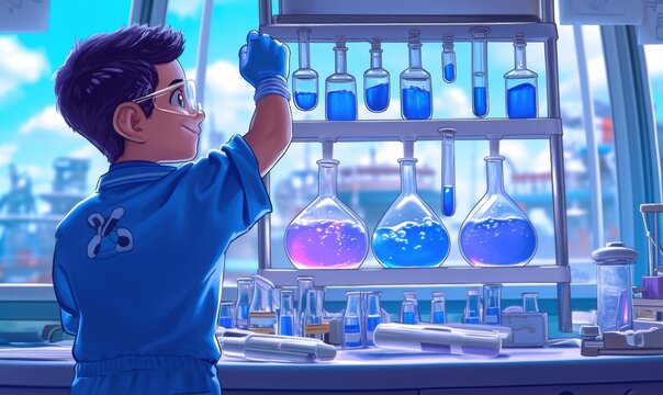 医学实验室里探索未知科学