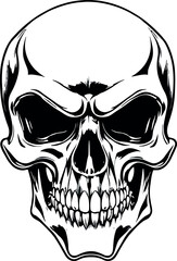 Modern Head Vector Illustration Head Vector Design