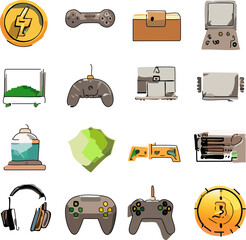 video game icons