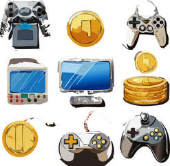 video game icons