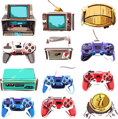 video game icons