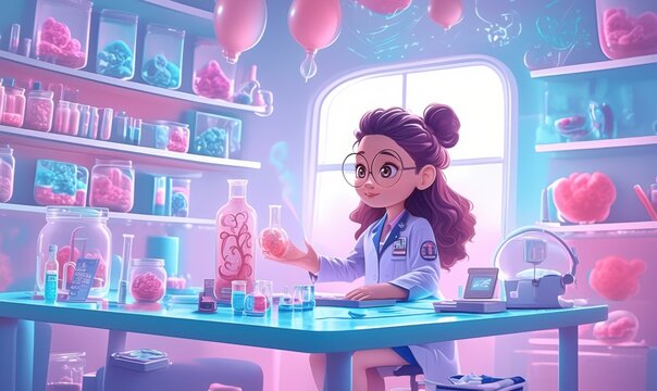 医学实验室里探索未知科学