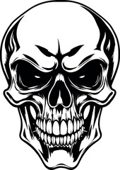 Modern Head Vector Illustration Head Vector Design