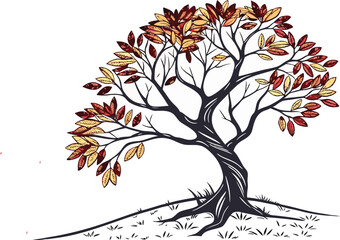 Obraz premium tree with leaves