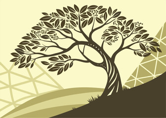 "Abstract Geometric Tree Design"