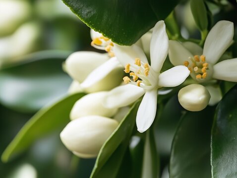 orange blossoms