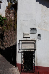 View of the beautiful colonial Magical Town of Taxco de Alarcon located in the Mexican state of Guerrero.
